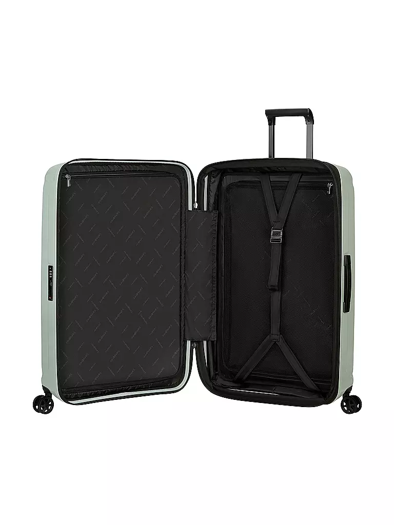 SAMSONITE | Trolley NUON SPINNER 75cm extensible metallic minera | Gris clair