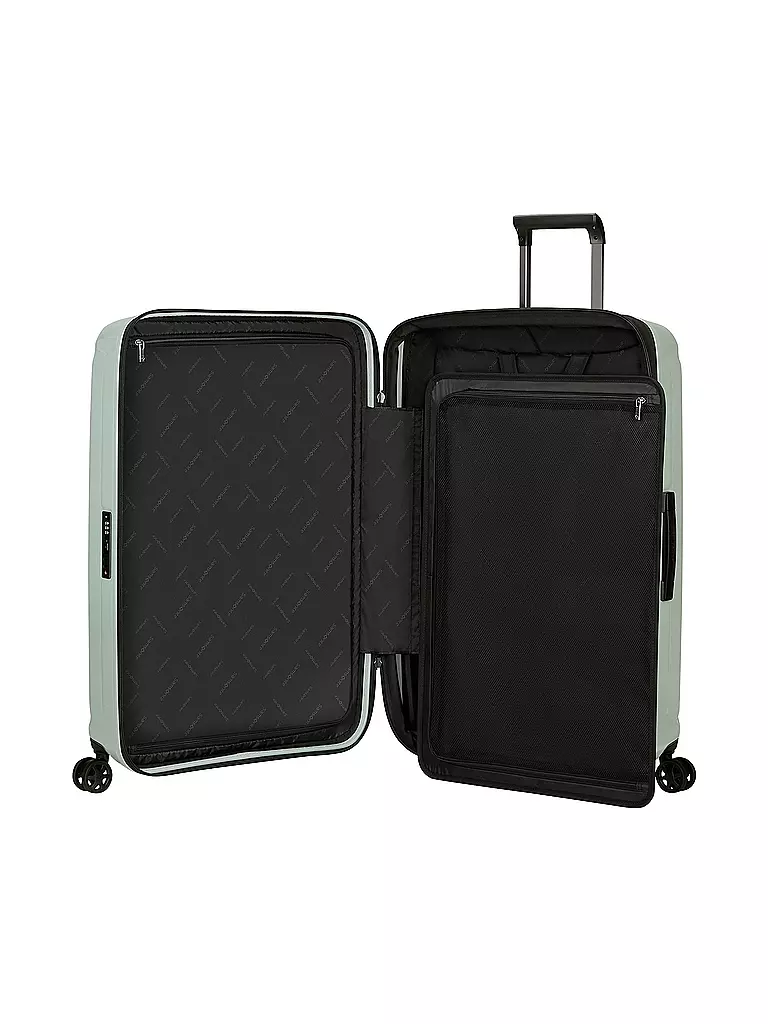 SAMSONITE | Trolley NUON SPINNER 75cm extensible metallic minera | Gris clair