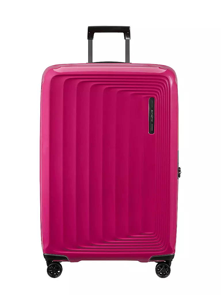 SAMSONITE | Trolley NUON SPINNER 75cm extensible metallic ruby | Rose vif