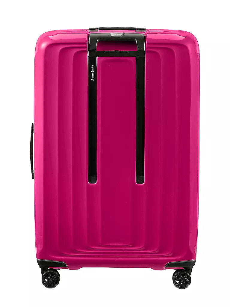 SAMSONITE | Trolley NUON SPINNER 75cm extensible metallic ruby | Rose vif
