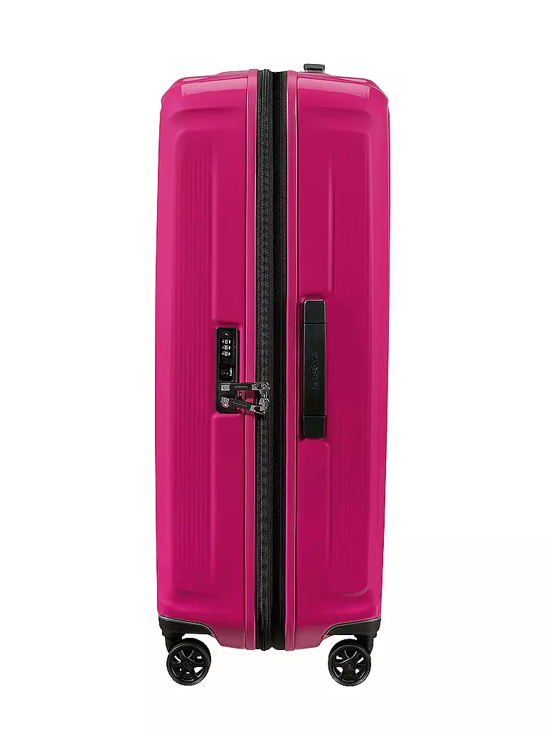 SAMSONITE | Trolley NUON SPINNER 75cm extensible metallic ruby | Rose vif