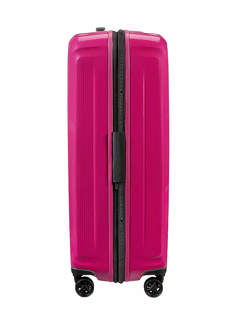 SAMSONITE | Trolley NUON SPINNER 75cm extensible metallic ruby | Rose vif