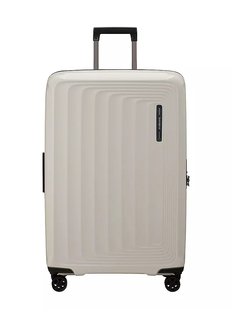 SAMSONITE | Trolley NUON SPINNER 75cm extensible quartz mat | Blanc