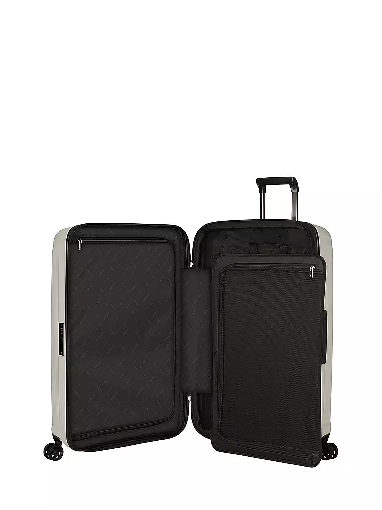 SAMSONITE | Trolley NUON SPINNER 75cm extensible quartz mat | Blanc
