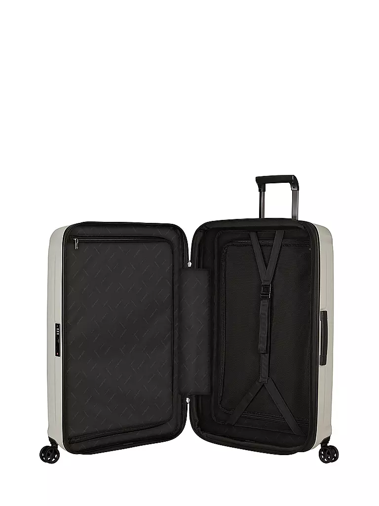SAMSONITE | Trolley NUON SPINNER 75cm extensible quartz mat | Blanc