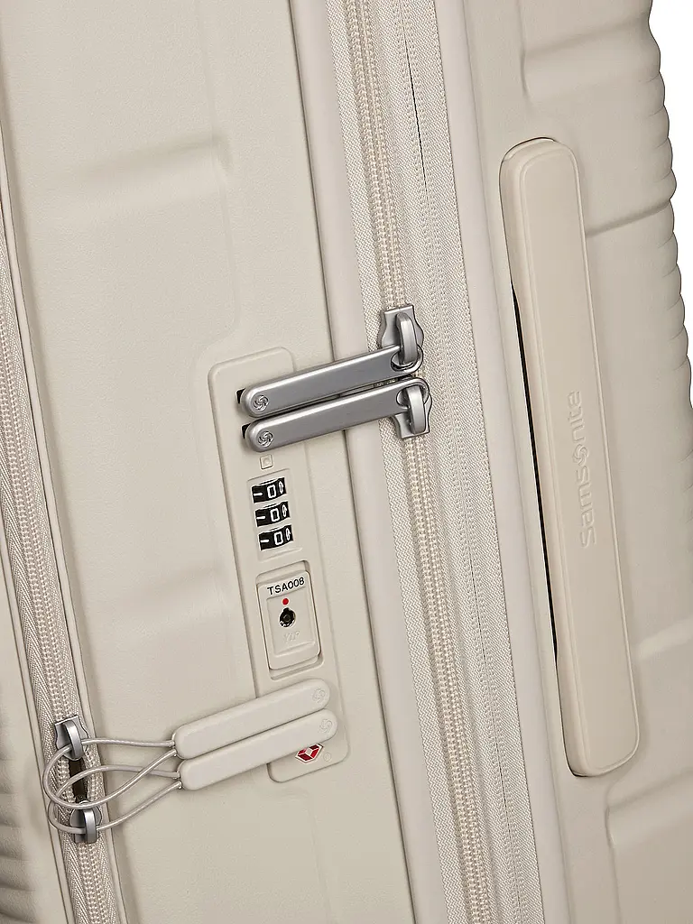 SAMSONITE | Trolley PARALUX SPINNER 75cm extensible Gris pierre | Crème