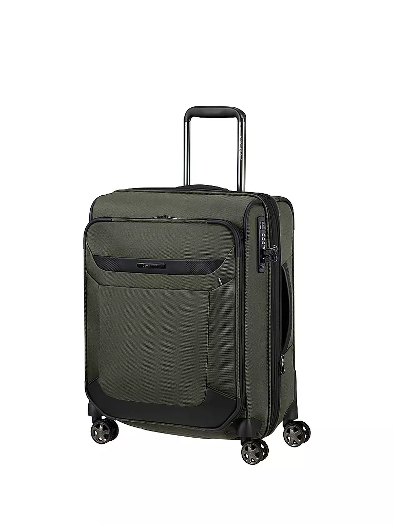 SAMSONITE | Trolley PRO-DLX 6 55cm extensible Vert | olive