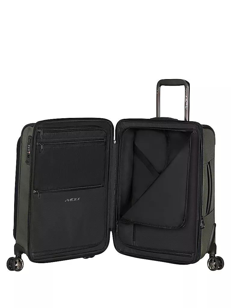 SAMSONITE | Trolley PRO-DLX 6 55cm extensible Vert | olive