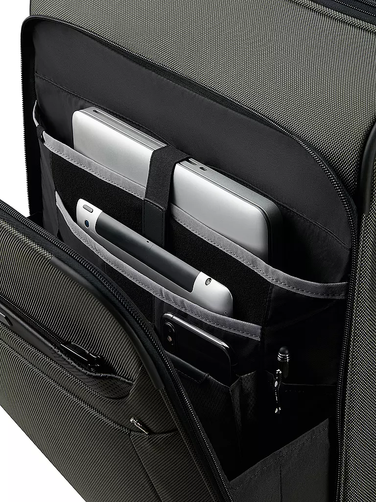 SAMSONITE | Trolley PRO-DLX 6 55cm extensible Vert | olive