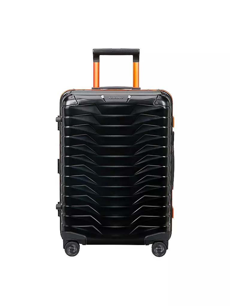 SAMSONITE | Trolley PROXIS ALU Spinner 55 graphite apricot | Noir
