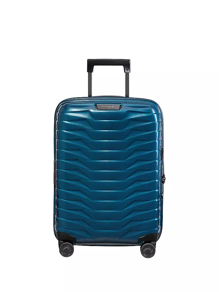 SAMSONITE | Trolley Proxis Spinner 55 extensible Bleu Pétrole | Pétrole