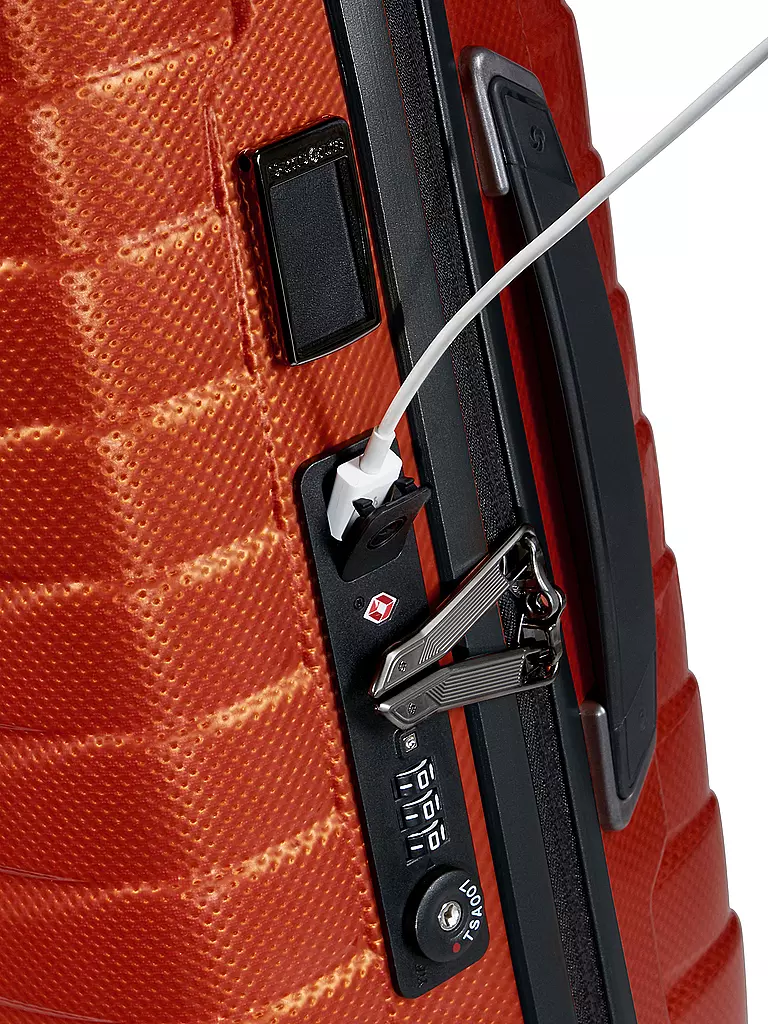 SAMSONITE | Trolley Proxis Spinner 55 extensible Flame | 