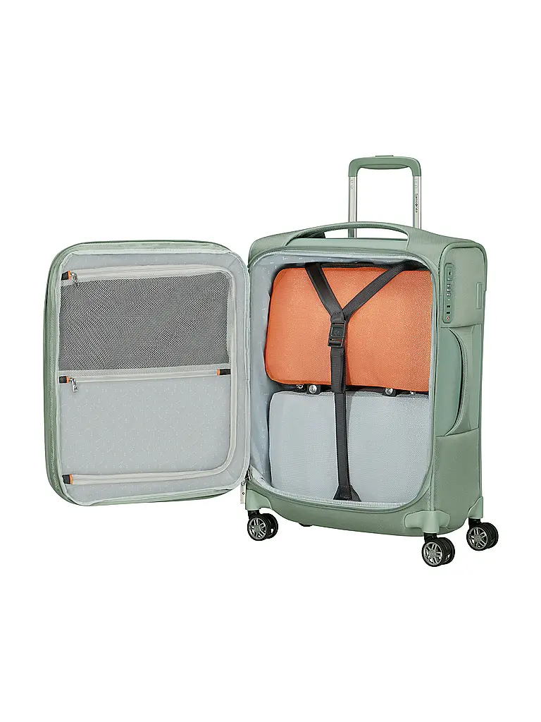 SAMSONITE | Trolley RE-LITE 55cm erweiterbar sage | hellgrün