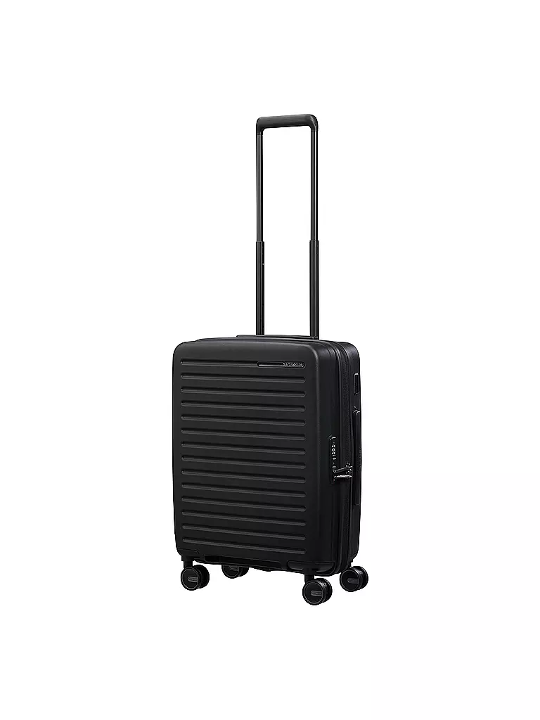 SAMSONITE | Trolley RESTACKD SPINNER 55cm extensible noir | Noir