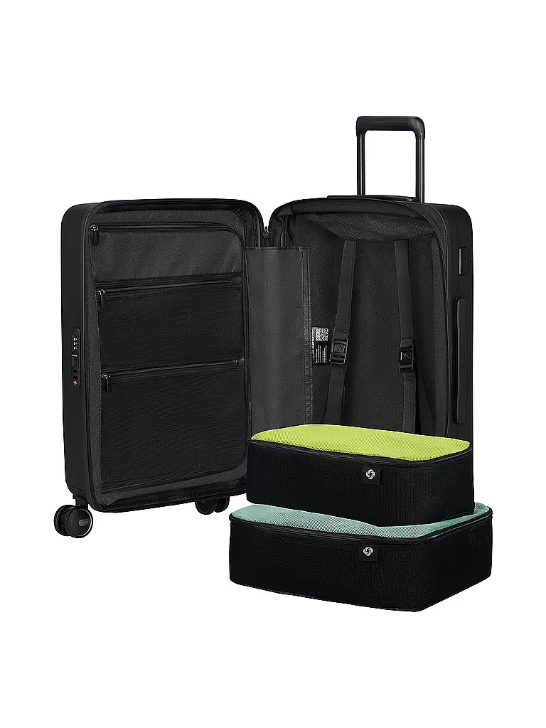 SAMSONITE | Trolley RESTACKD SPINNER 55cm extensible noir | Noir