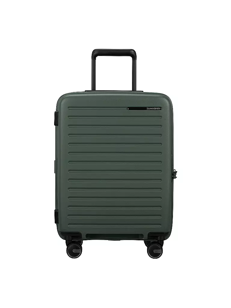 SAMSONITE | Trolley RESTACKD SPINNER 55cm extensible sauge | Vert foncé