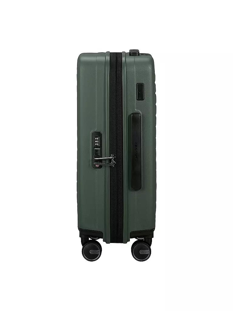 SAMSONITE | Trolley RESTACKD SPINNER 55cm extensible sauge | Vert foncé