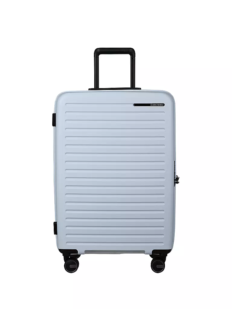SAMSONITE | Trolley RESTACKD SPINNER 68cm extensible Glacier | Bleu clair