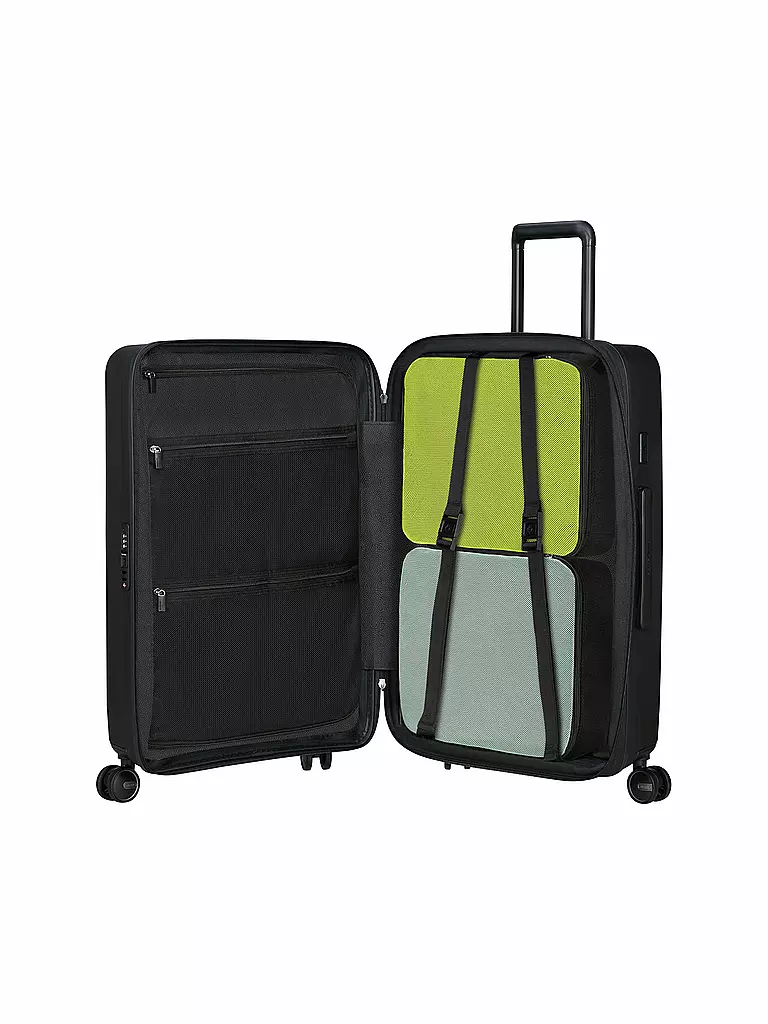 SAMSONITE | Trolley RESTACKD SPINNER 68cm extensible noir | 