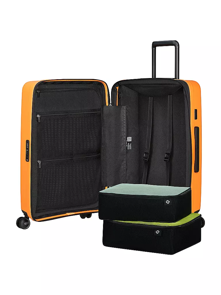 SAMSONITE | Trolley RESTACKD SPINNER 68cm extensible papaye | Orange