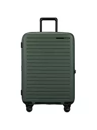 SAMSONITE | Trolley RESTACKD SPINNER 68cm extensible noir | Vert foncé