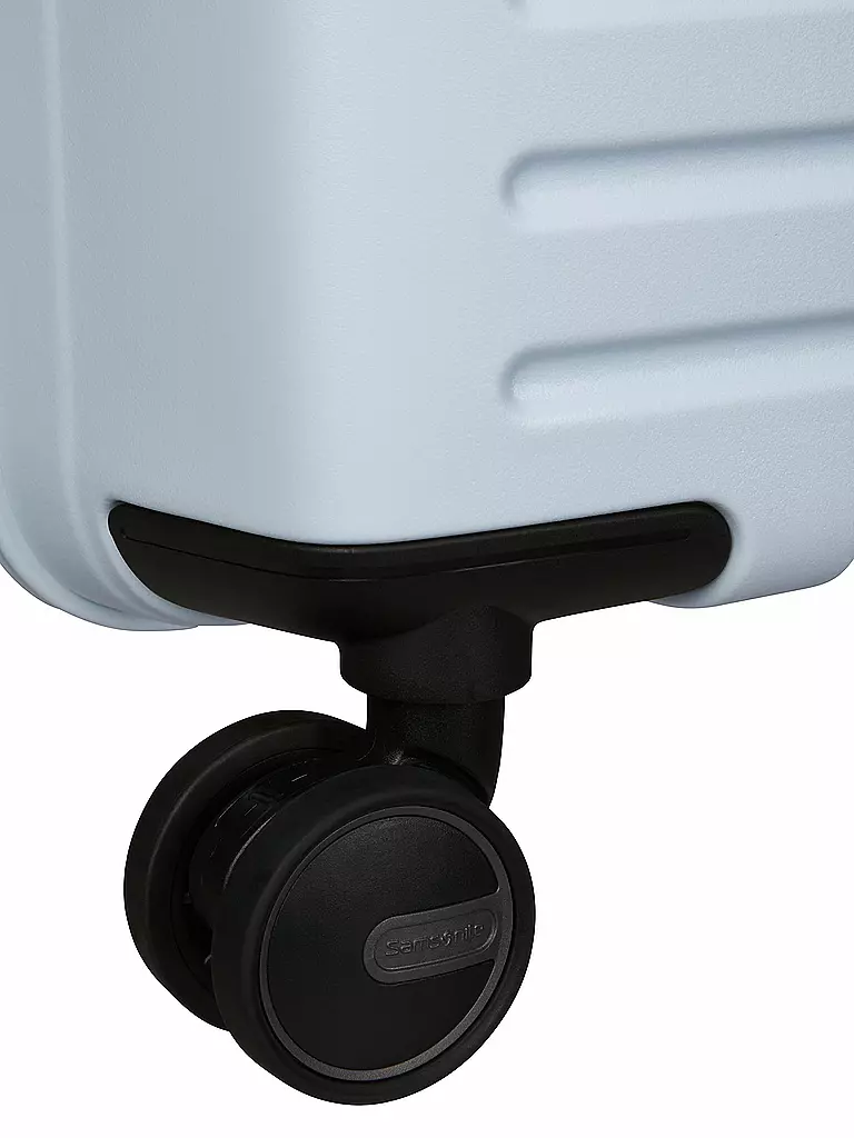 SAMSONITE | Trolley RESTACKD SPINNER 75cm extensible glacier | Bleu clair