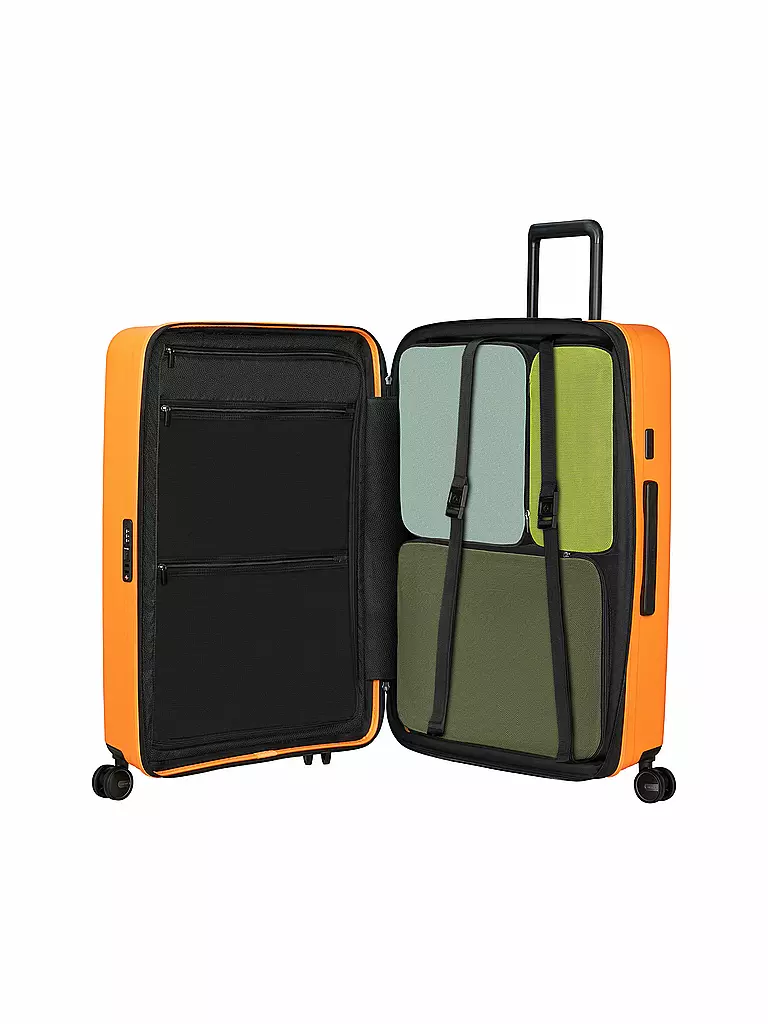 SAMSONITE | Trolley RESTACKD SPINNER 75cm extensible papaye | Orange