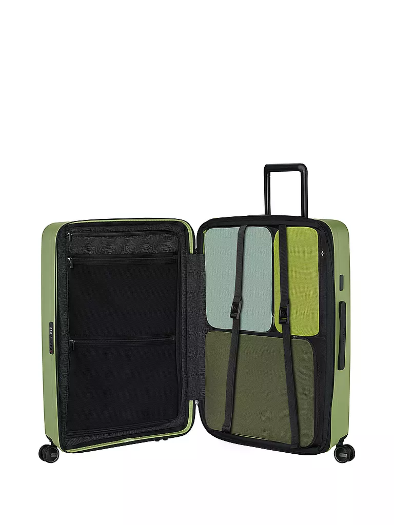 SAMSONITE | Trolley RESTACKD SPINNER 75cm extensible Wasabi | Vert clair