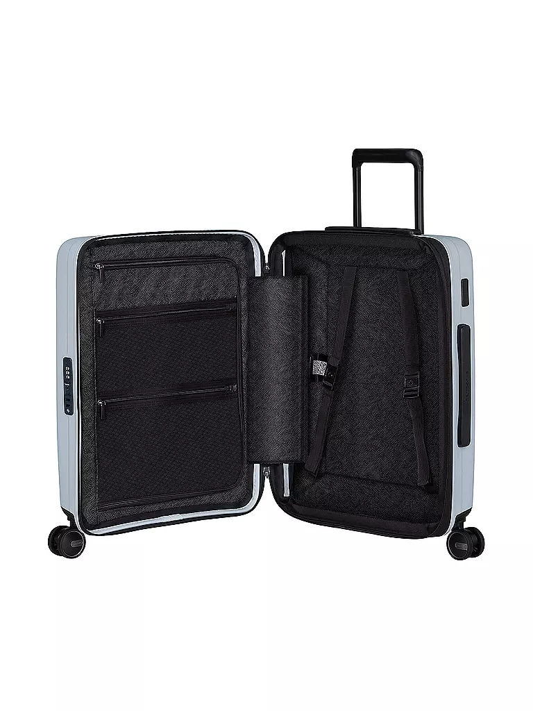 SAMSONITE | Trolley RESTACKED SPINNER 55cm extensible glacier | hellblau