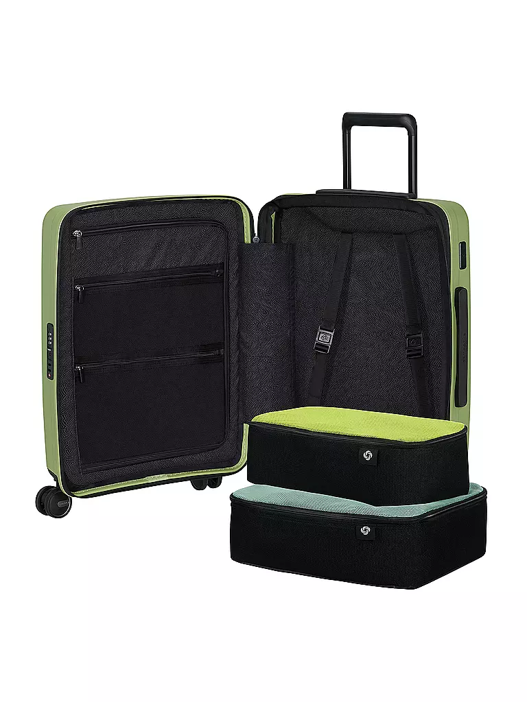 SAMSONITE | Trolley RESTACKED SPINNER 55cm extensible wasabi | 