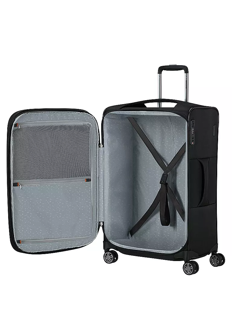 SAMSONITE | Trolley souple RE-LITE SPINNER 67cm extensible noir |