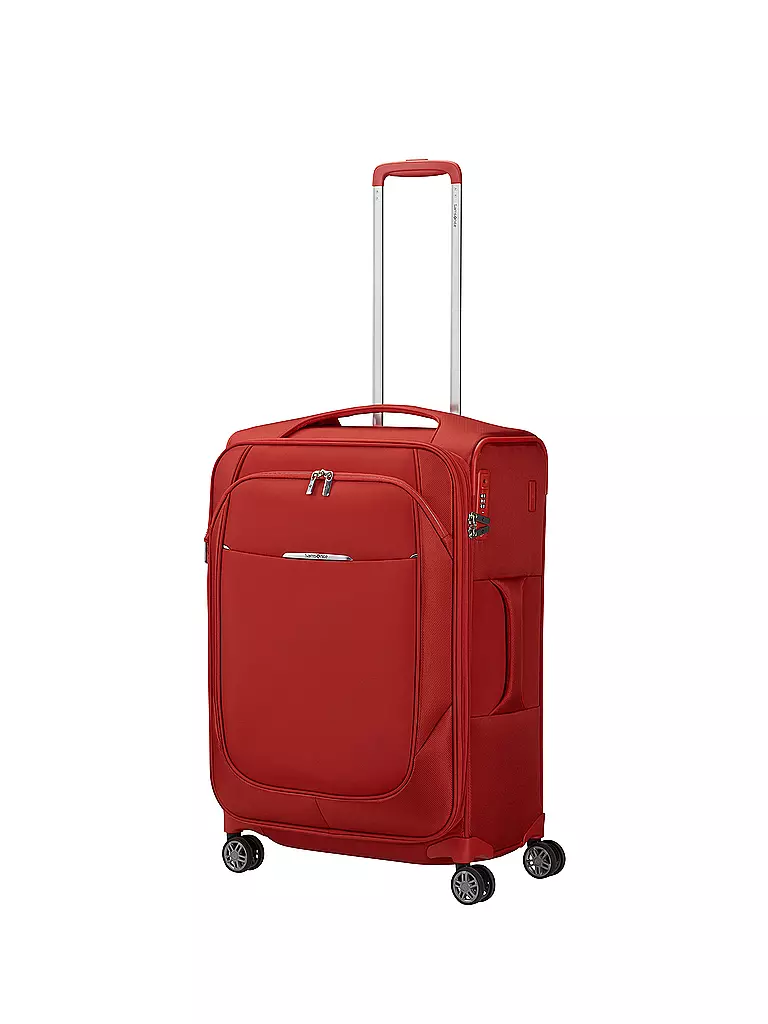 SAMSONITE | Trolley souple RE-LITE SPINNER 67cm extensible rouge coquelicot |