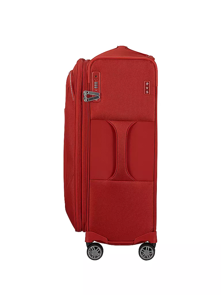 SAMSONITE | Trolley souple RE-LITE SPINNER 67cm extensible rouge coquelicot |