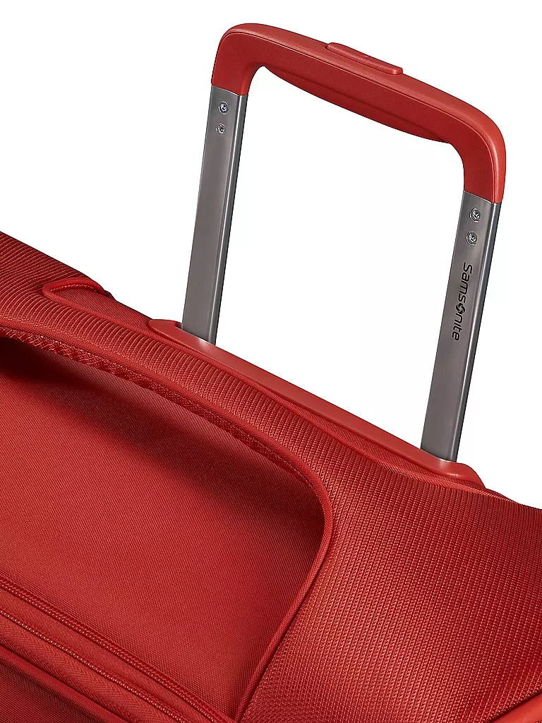 SAMSONITE | Trolley souple RE-LITE SPINNER 67cm extensible rouge coquelicot |