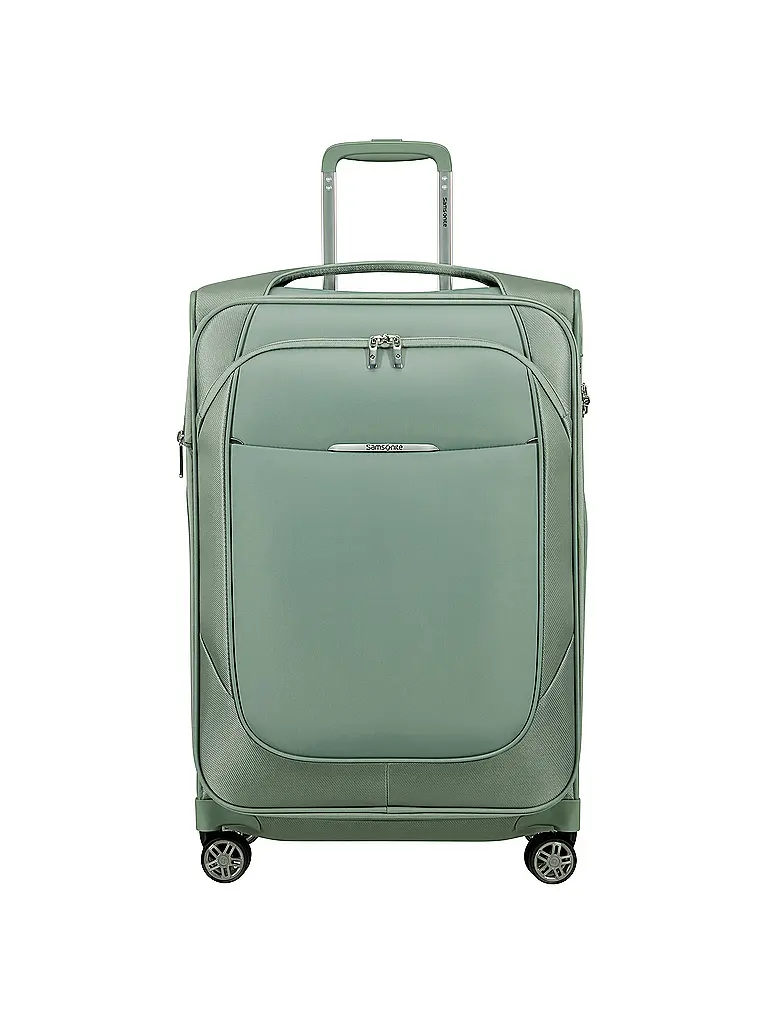 SAMSONITE | Trolley souple RE-LITE SPINNER 67cm extensible sauge | Vert clair