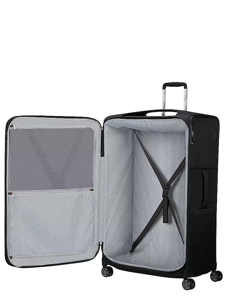 SAMSONITE | Trolley souple RE-LITE SPINNER 83cm extensible noir |