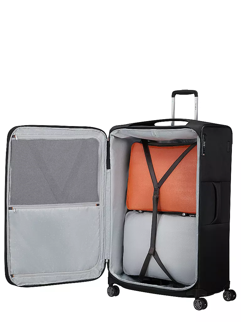 SAMSONITE | Trolley souple RE-LITE SPINNER 83cm extensible noir |