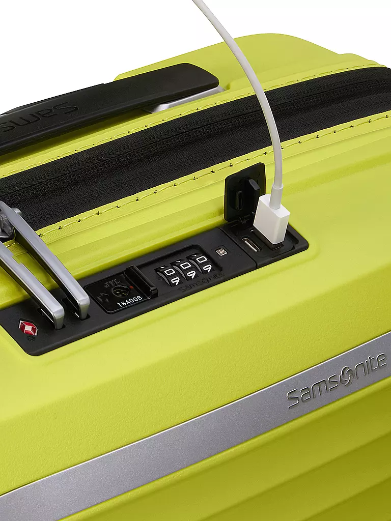 SAMSONITE | Trolley UPSCAPE SPINNER 55cm erweiterbar lime | Jaune