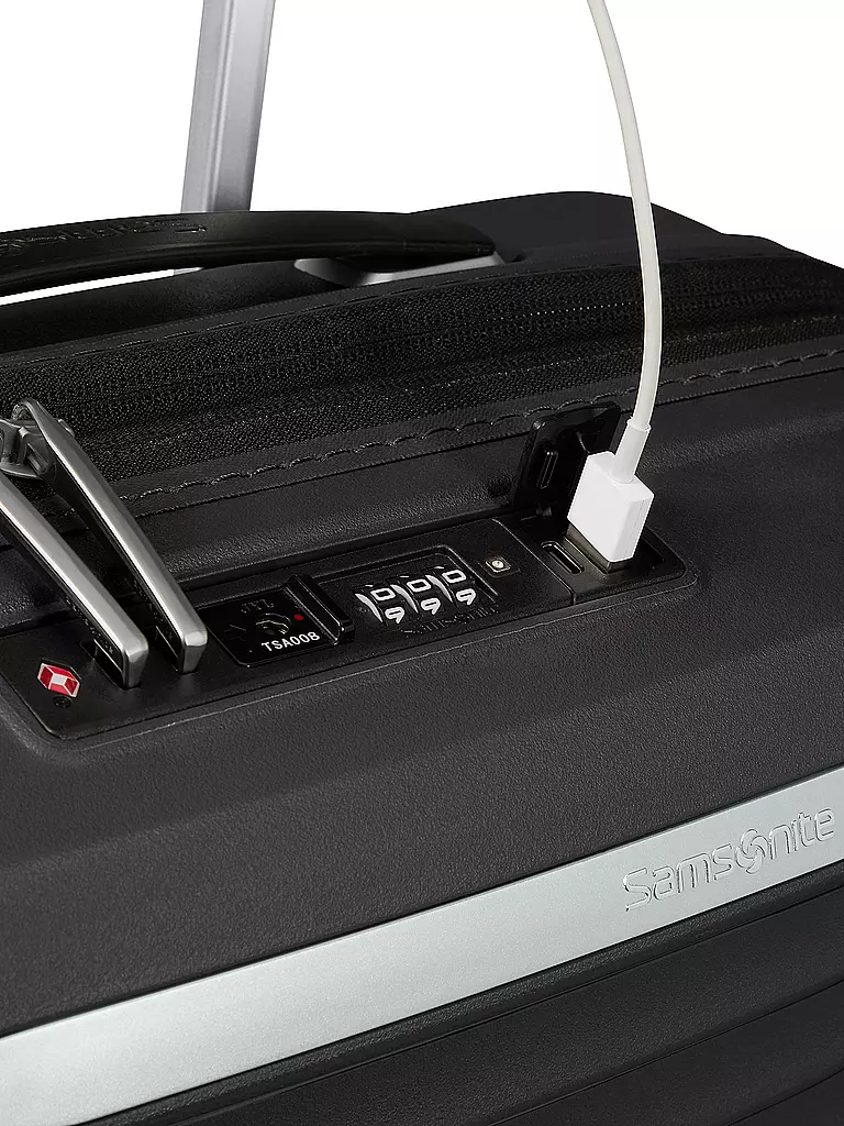 SAMSONITE | Trolley UPSCAPE SPINNER 55cm extensible Noir | 