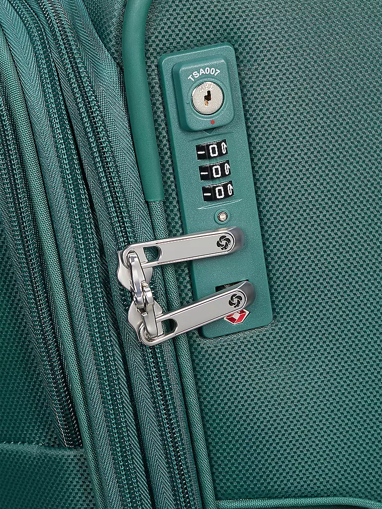 SAMSONITE | Trolley Weich D' LITE SPINNER 71cm erweiterbar northern blue | Pétrole