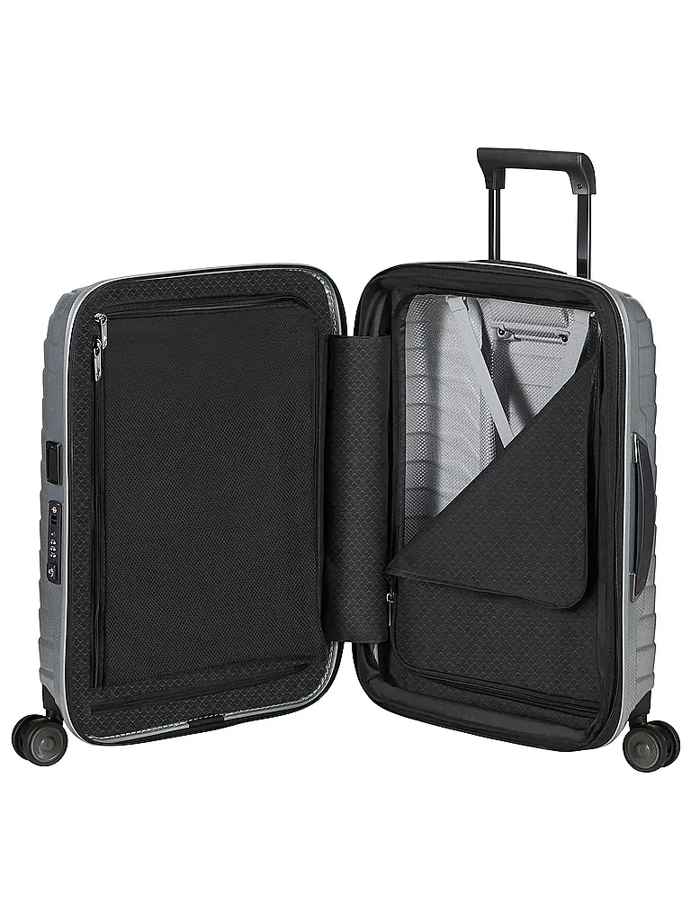 SAMSONITE | Trollley PROXIS 55cm extensible argent | 