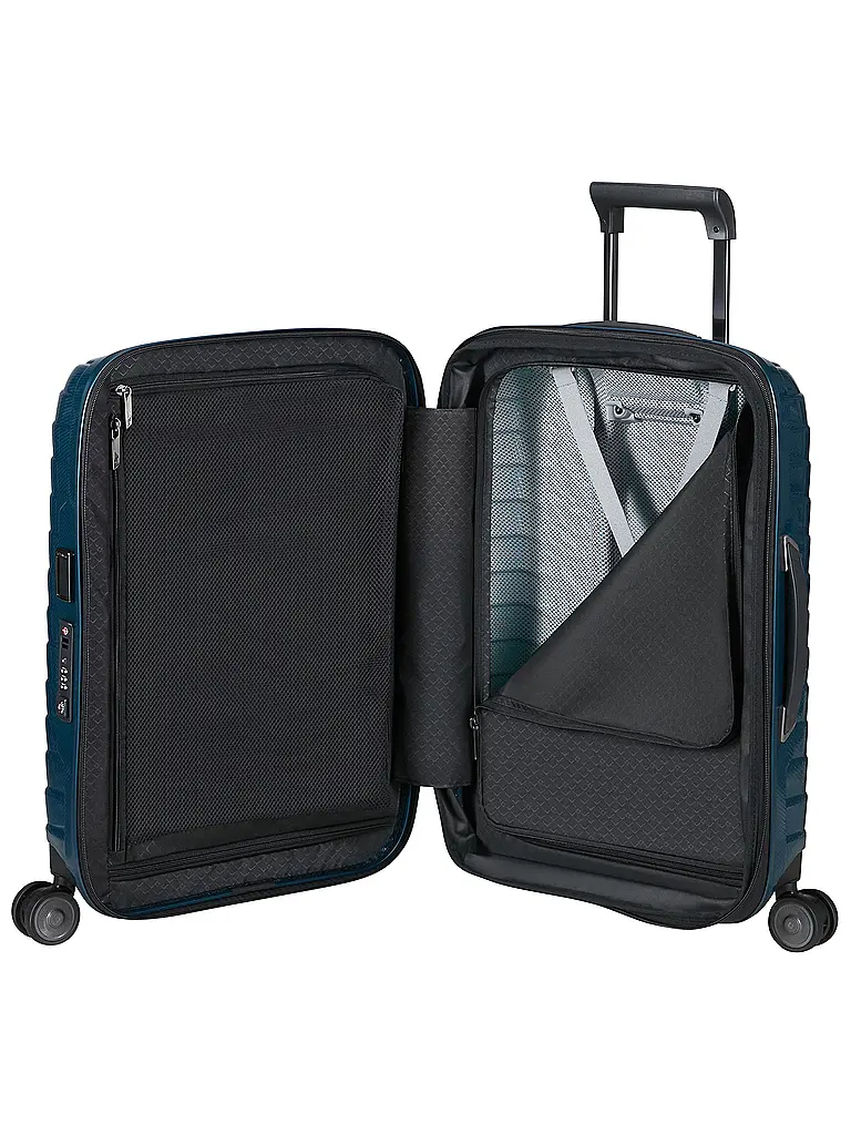 SAMSONITE | Trollley PROXIS 55cm extensible bleu pétrole | 