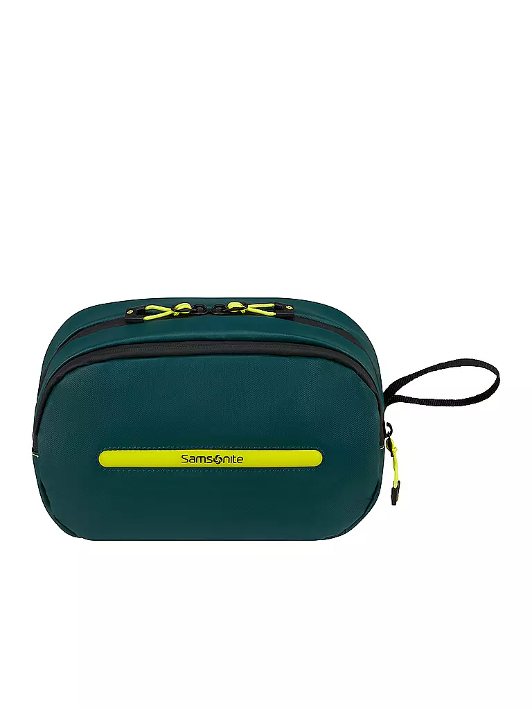 SAMSONITE | Trousse de toilette ECODIVER Dark Teal/Lime | Pétrole