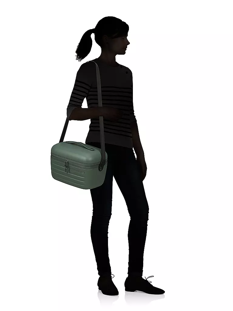 SAMSONITE | Trousse de toilette STACKD Sauge | dunkelgrün