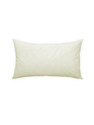 SANDER | Garniture de coussin plumes 33x50cm Crème