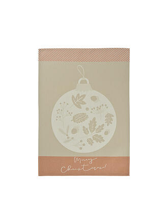 SANDER | Torchon THE BALL 50x70cm Beige / Orange