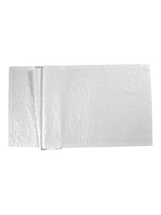 SANDER | Nappe carrée COMO DAMAST 90x90cm Blanc