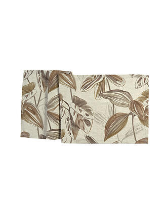 SANDER | Tischläufer SIENA 50x140cm Burnt Sienna