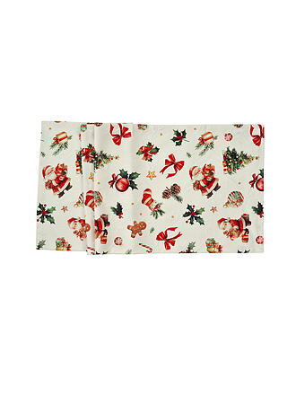 SANDER | Chemin de table de Noël 50x140cm CAPTAIN REINDEER Original