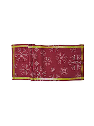 SANDER | Chemin de table de Noël 47x150cm VAIL Rouge